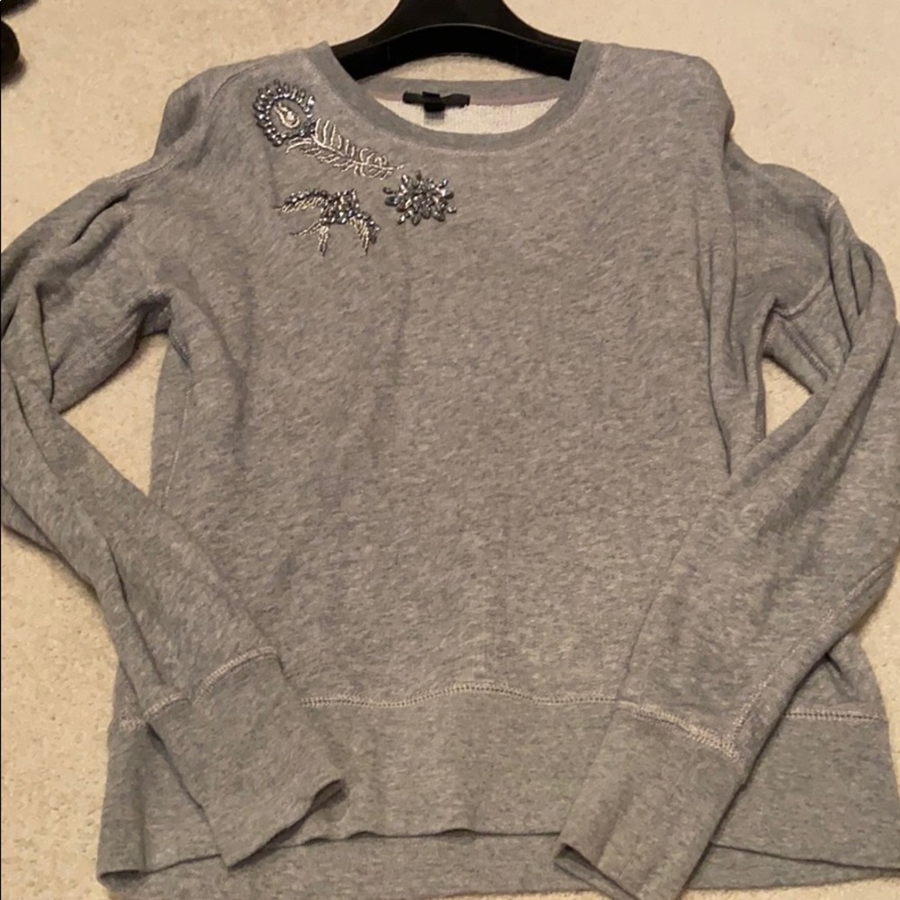 Jcrew Jeweled Pullover